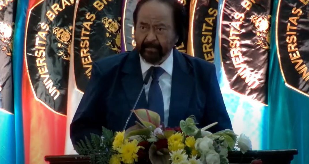 Orasi Ilmiah Surya Paloh Teguhkan Politik Kebangsaan